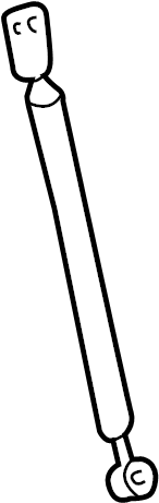 View LC6262620D Liftgate Lift Support (Right) Full-Sized Product Image