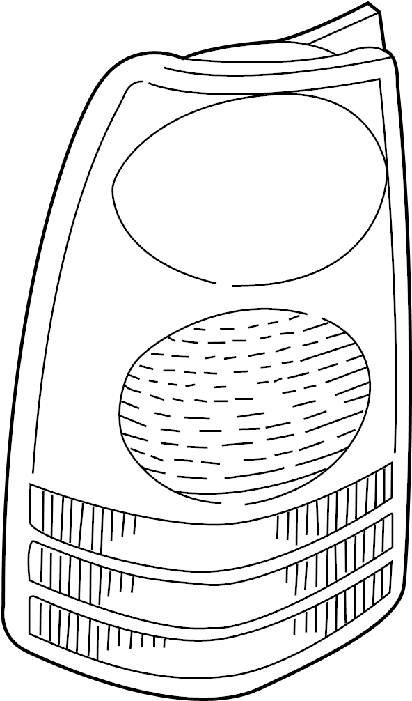 View LE4351180B Tail Light Assembly (Rear) Full-Sized Product Image