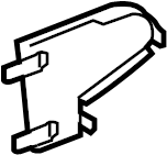 View L206329L1A02 Steering Column Cover Plug Full-Sized Product Image