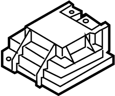 View TD1157K30D Air Bag Control Module Full-Sized Product Image