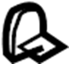 View GAL169472A77 Interior Grab Bar Cap Full-Sized Product Image