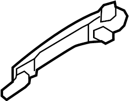 View TD1158410G06 Exterior Door Handle Full-Sized Product Image