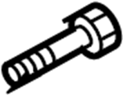 View 9YA110616A Door Check Bolt Full-Sized Product Image