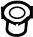 View RFG215202 Radiator Insulator (Lower) Full-Sized Product Image