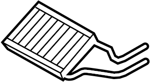 View TD1161A08 HVAC Heater Core Full-Sized Product Image