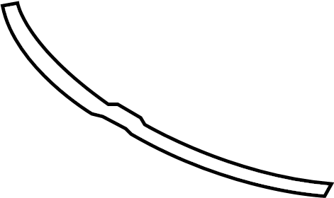 View TD1156770A Hood Seal (Front) Full-Sized Product Image