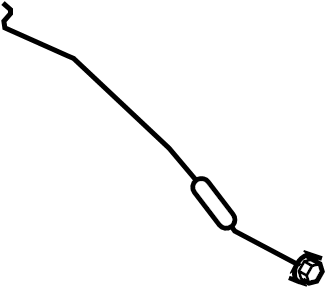 View TD1156651A Hood / Trunk Prop Rod Full-Sized Product Image
