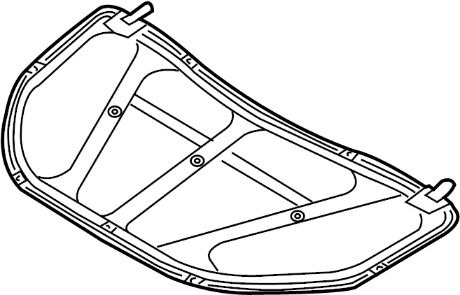 View TD1156681B Hood Insulation Pad Full-Sized Product Image
