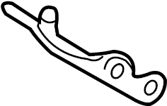 View TD1152240A Fender Bracket (Left, Front) Full-Sized Product Image