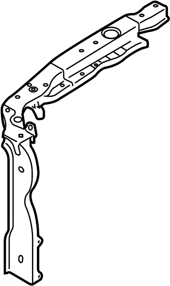 View TD1153140C Fender Rail (Right, Upper) Full-Sized Product Image