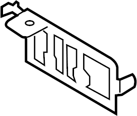 View TD1167B11B Bracket, Harness. Fuse Puller. Relay Box Bracket.  Full-Sized Product Image