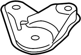 View TD113462X Engine Cradle Bracket (Front) Full-Sized Product Image