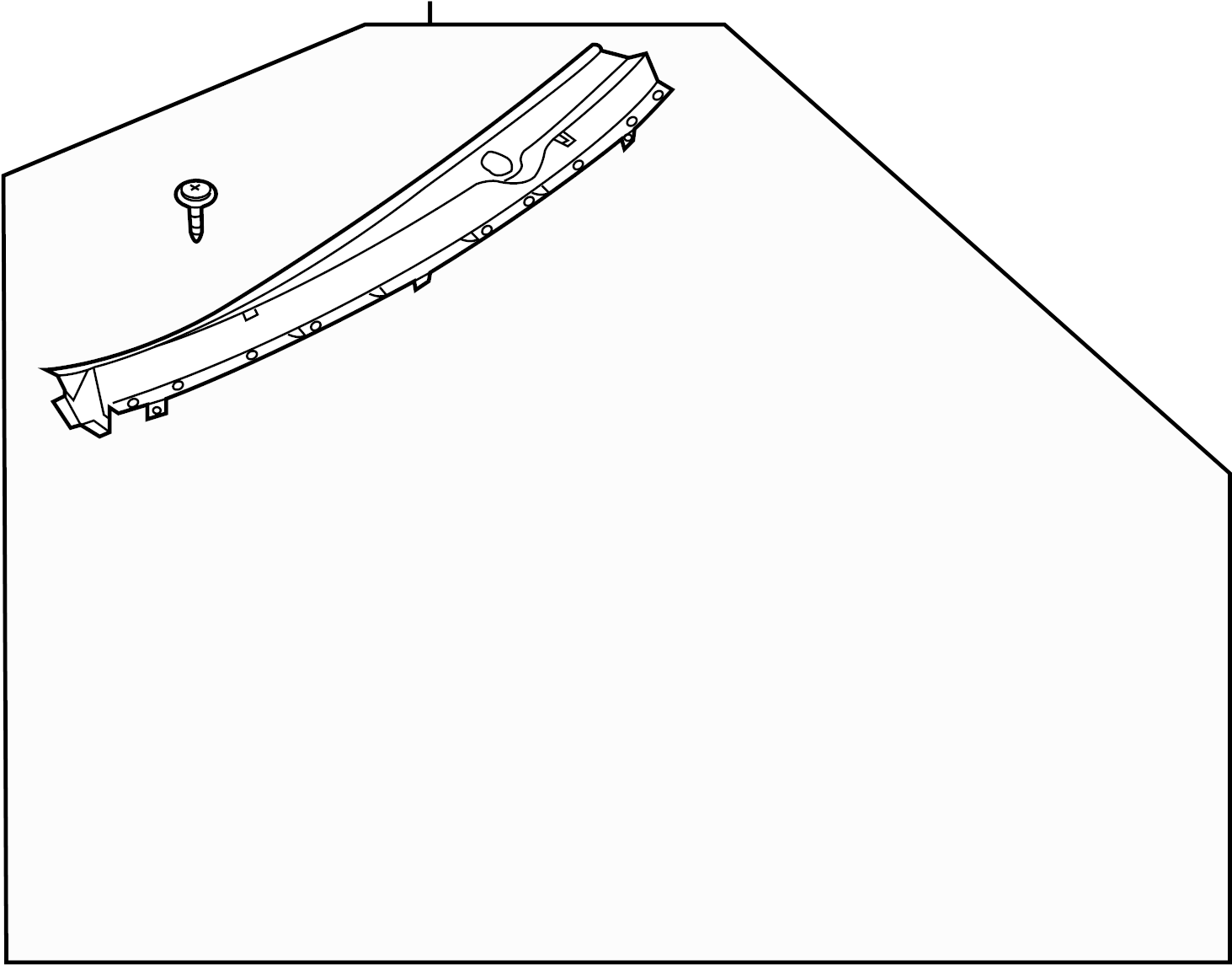 View TD11507N0F Cowl Cover Full-Sized Product Image