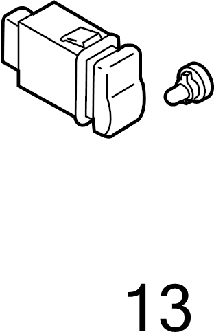 View TD1166461 Instrument Panel Light Bulb Full-Sized Product Image
