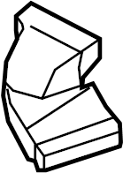 View TD1161358 Duct. (RR). Air. (Rear) Full-Sized Product Image