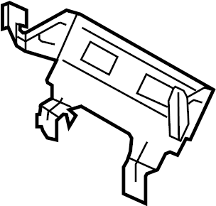 View TD1366A21 Radio Amplifier Bracket Full-Sized Product Image