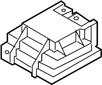 View TE6957K30D Air Bag Control Module Full-Sized Product Image