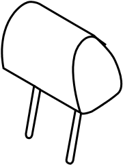 View TK2357140A02 Headrest Full-Sized Product Image