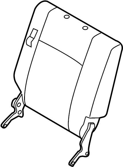 View TE718833102 Seat Back Cushion Cover (Rear) Full-Sized Product Image