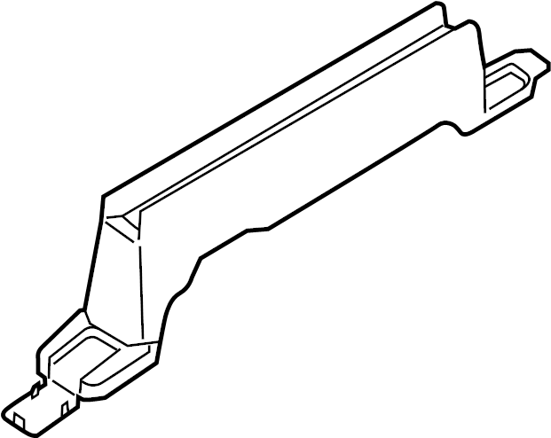 View TD1288C5502 Seat Track Cover (Front, Lower) Full-Sized Product Image
