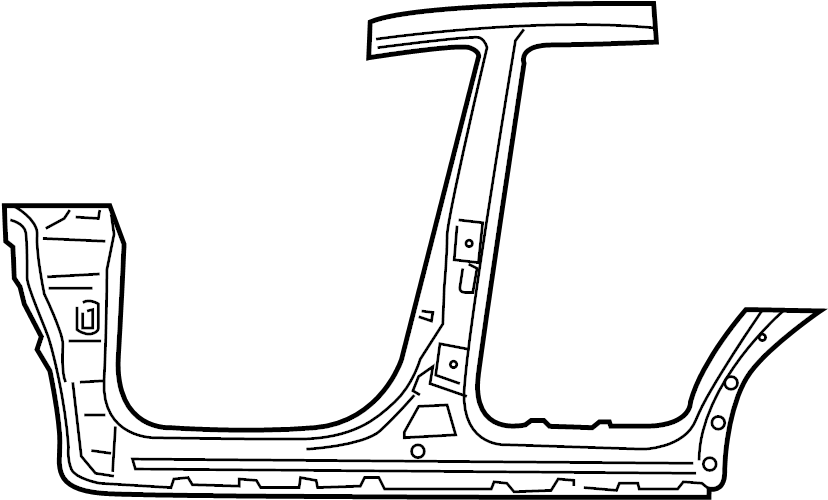 View TDY1-70-271E SILL, SIDE-OUTER Full-Sized Product Image