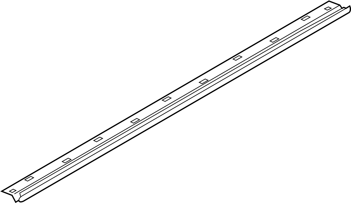 View TD1151P40F Rocker Panel Guard Full-Sized Product Image