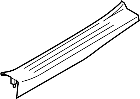 View TD1168720F02 Plate. Scuff. LEFT. Sill. (L). (Front) Full-Sized Product Image