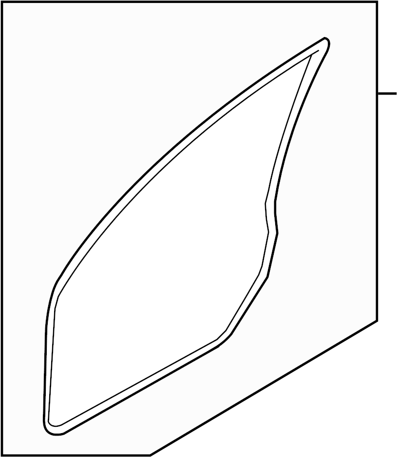 View TD1158760C Door Seal (Right) Full-Sized Product Image