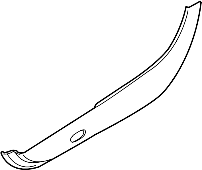 View TE736843YA Door Trim Molding (Right) Full-Sized Product Image