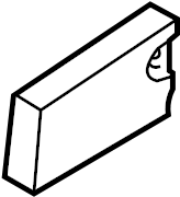View TD1173950A Pad. Handle. Gasket. Door. (Left, Rear) Full-Sized Product Image
