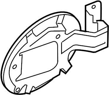 View TD1142410E Fuel Filler Door (Front) Full-Sized Product Image