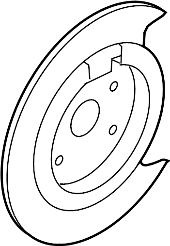 View LF2526271 Plate. Dust. Brake. Shield. (Left) Full-Sized Product Image