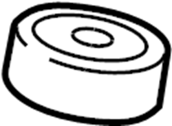 View L20628776 Shock. Suspension. Absorber. Rubber. Bushing. Mount Insulator. (Lower) Full-Sized Product Image