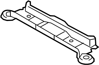 View TD11539G0A Suspension Subframe Crossmember (Rear) Full-Sized Product Image