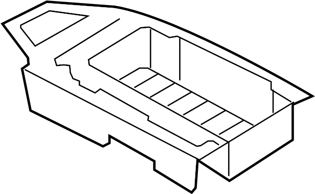 View TD11688MXE Trunk Floor Storage Box Full-Sized Product Image