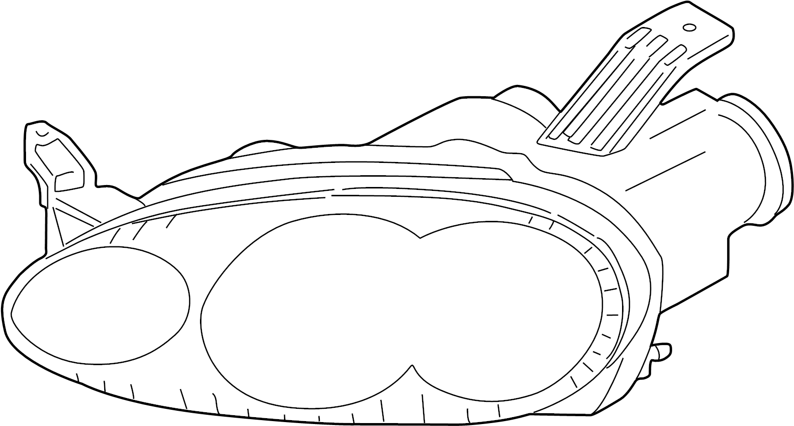 View NE45510K0 Headlight (Right) Full-Sized Product Image