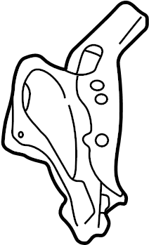 View NCY053120B Radiator Support Side Panel (Right) Full-Sized Product Image