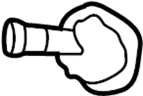 View BPE815172 Engine Coolant Thermostat Housing Full-Sized Product Image