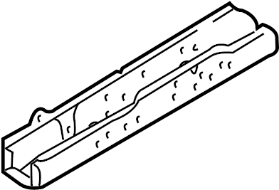 View NC1054310 Frame Side Member (Left, Lower) Full-Sized Product Image