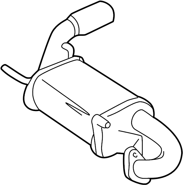 View BPM140100E Exhaust Muffler Full-Sized Product Image
