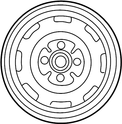 View 9965B95540 Wheel Full-Sized Product Image