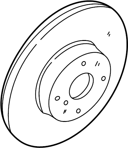 View N06Y3325X Disc Brake Rotor Full-Sized Product Image