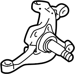 View N11533021 Steering Knuckle Full-Sized Product Image