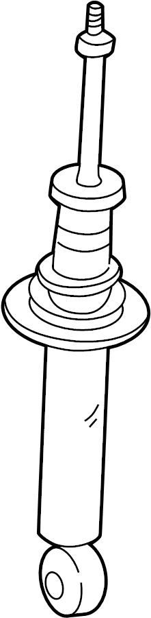 View N06734700 Suspension Shock Absorber (Front) Full-Sized Product Image