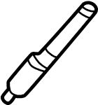 View NA0132122 Rack And Pinion Steering Pinion Shaft Full-Sized Product Image