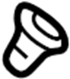 View G21156355A Cowl Grille Panel Grommet Full-Sized Product Image