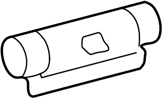 View NC1060122A Instrument Panel Air Duct Full-Sized Product Image