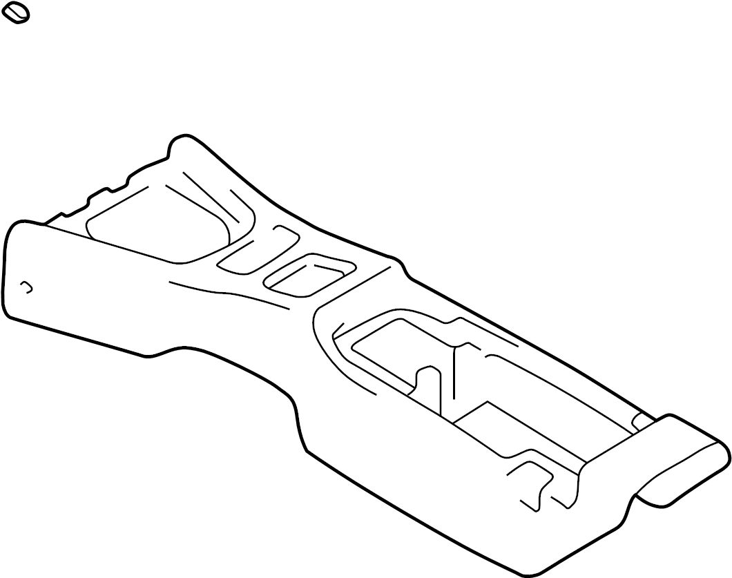 View NC1064420M21 Seat Console (Rear) Full-Sized Product Image