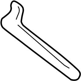 View NC10R1411C Convertible Top Seal (Right) Full-Sized Product Image