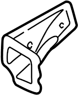 View NC1054482B Floor Pan Bracket (Rear) Full-Sized Product Image